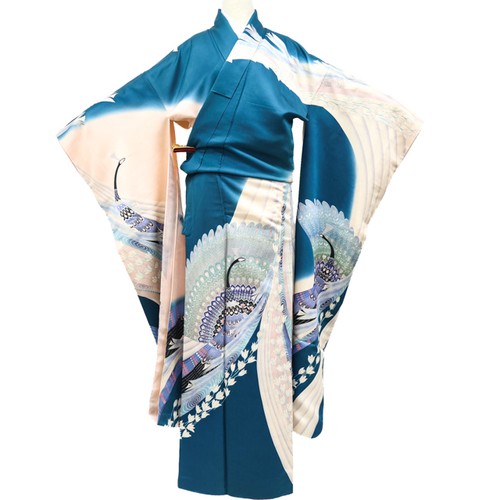 Japanese vintage kimono - japanese,